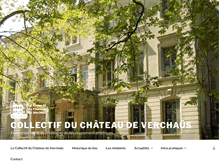Tablet Screenshot of chateaudeverchaus.com